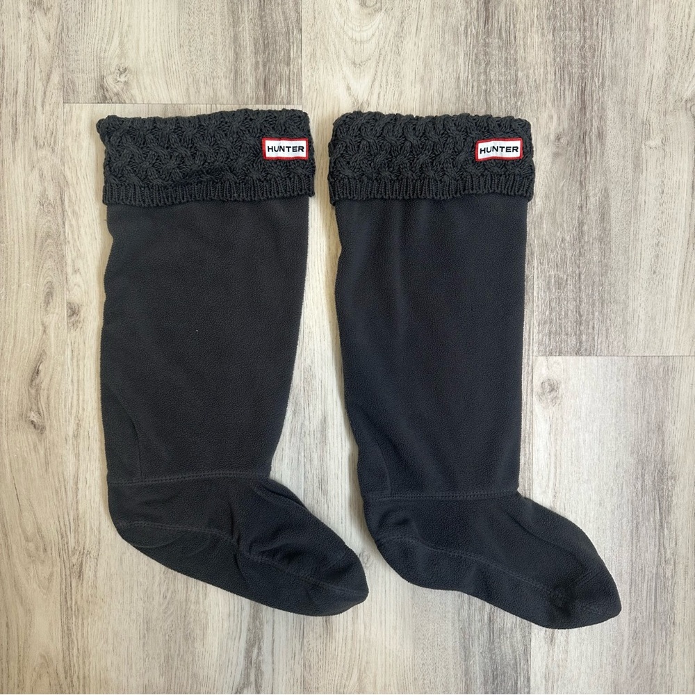Hunter Boot Socks Gray Size M